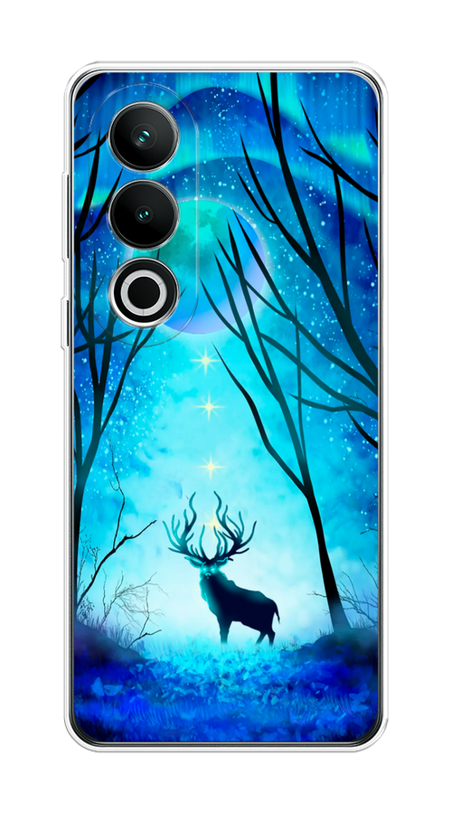 

Чехол на OnePlus Nord CE4 "Олень северное сияние", Синий;черный;голубой, 154750-1