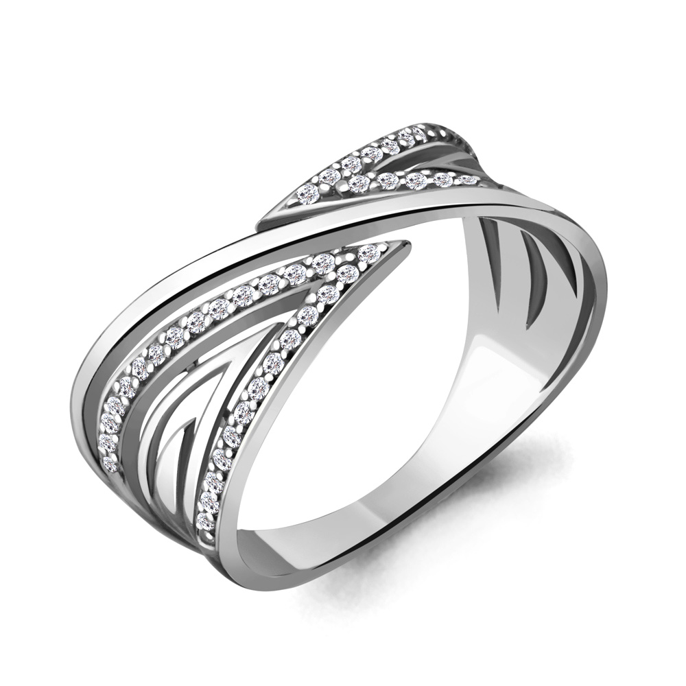 

Кольцо из серебра р. 20,5 AQUAMARINE 64559А_925_р, 64559А_925_р