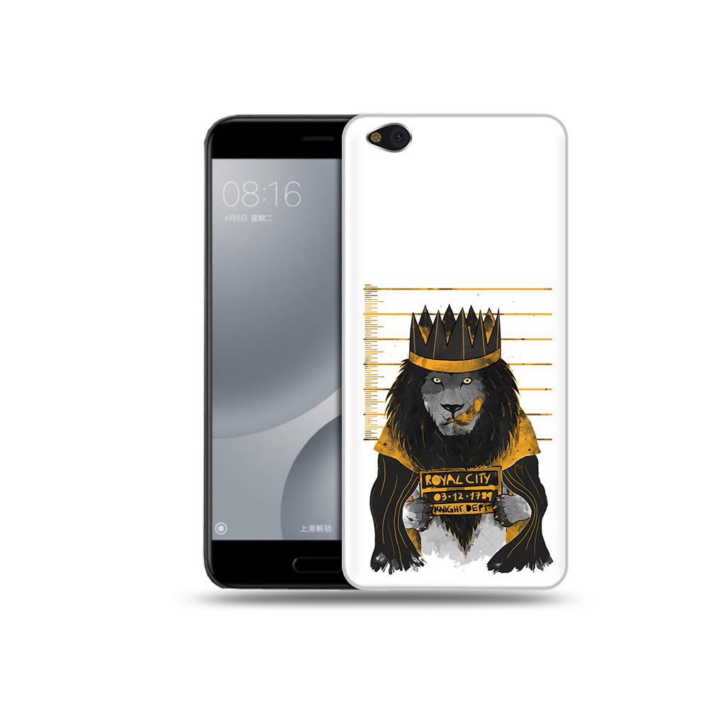 

Чехол MyPads Tocco для Xiaomi Mi 5C лев в законе (PT61938.328.435), Прозрачный, Tocco