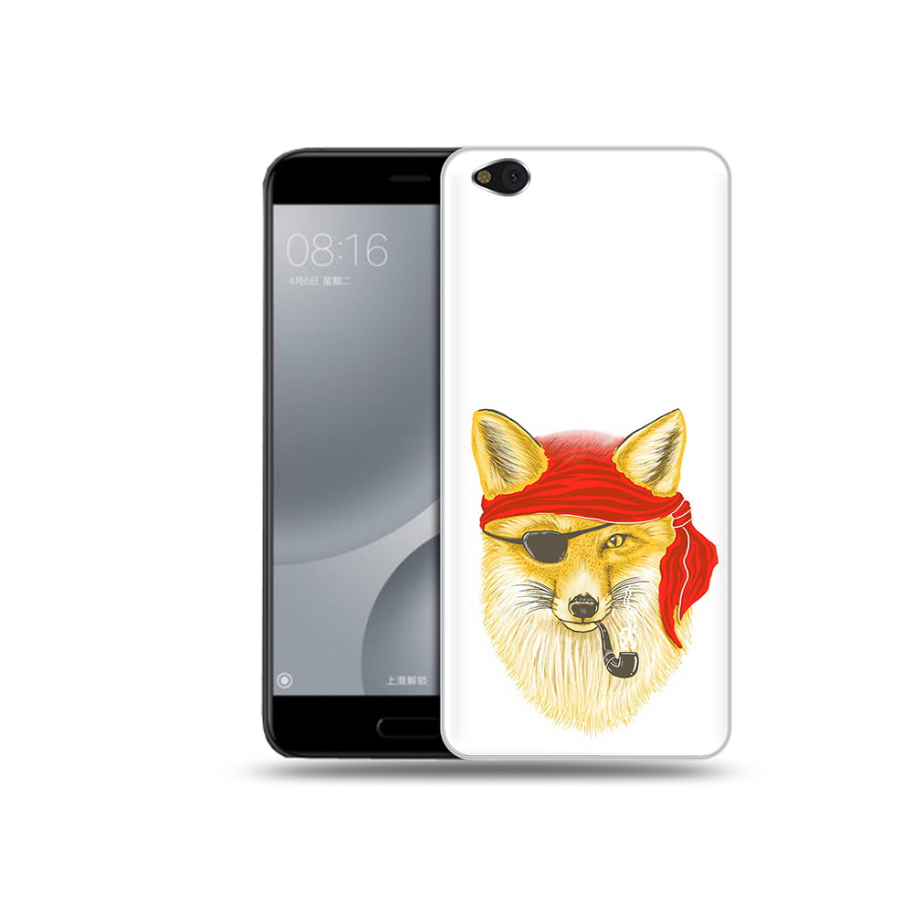 

Чехол MyPads Tocco для Xiaomi Mi 5C лиса-пират (PT61938.328.440), Прозрачный, Tocco