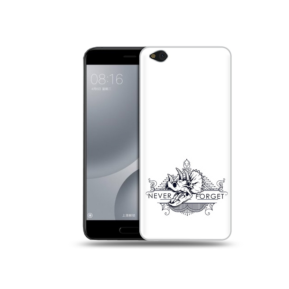 

Чехол MyPads Tocco для Xiaomi Mi 5C логотип носорога никогда не забуду (PT61938.328.445), Прозрачный, Tocco