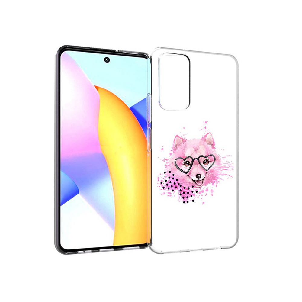 

Чехол MyPads Tocco для Huawei Honor 10 X Lite розовый волченок, Прозрачный, Tocco