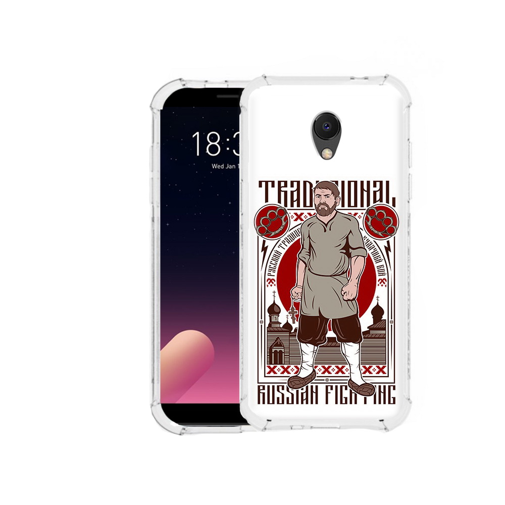 

Чехол MyPads Tocco для Meizu M6S Традициональный мужчина, Прозрачный, Tocco