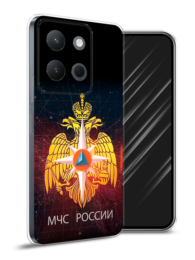 

Чехол Awog на Vivo Y36 4G "МЧС России", Черный;желтый;красный, 269250-1