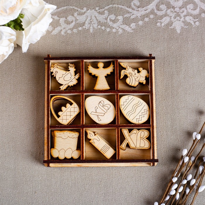 

Набор для творчества Пасха (3х3),11,5х11,5 см; 2,0х3,0 см.