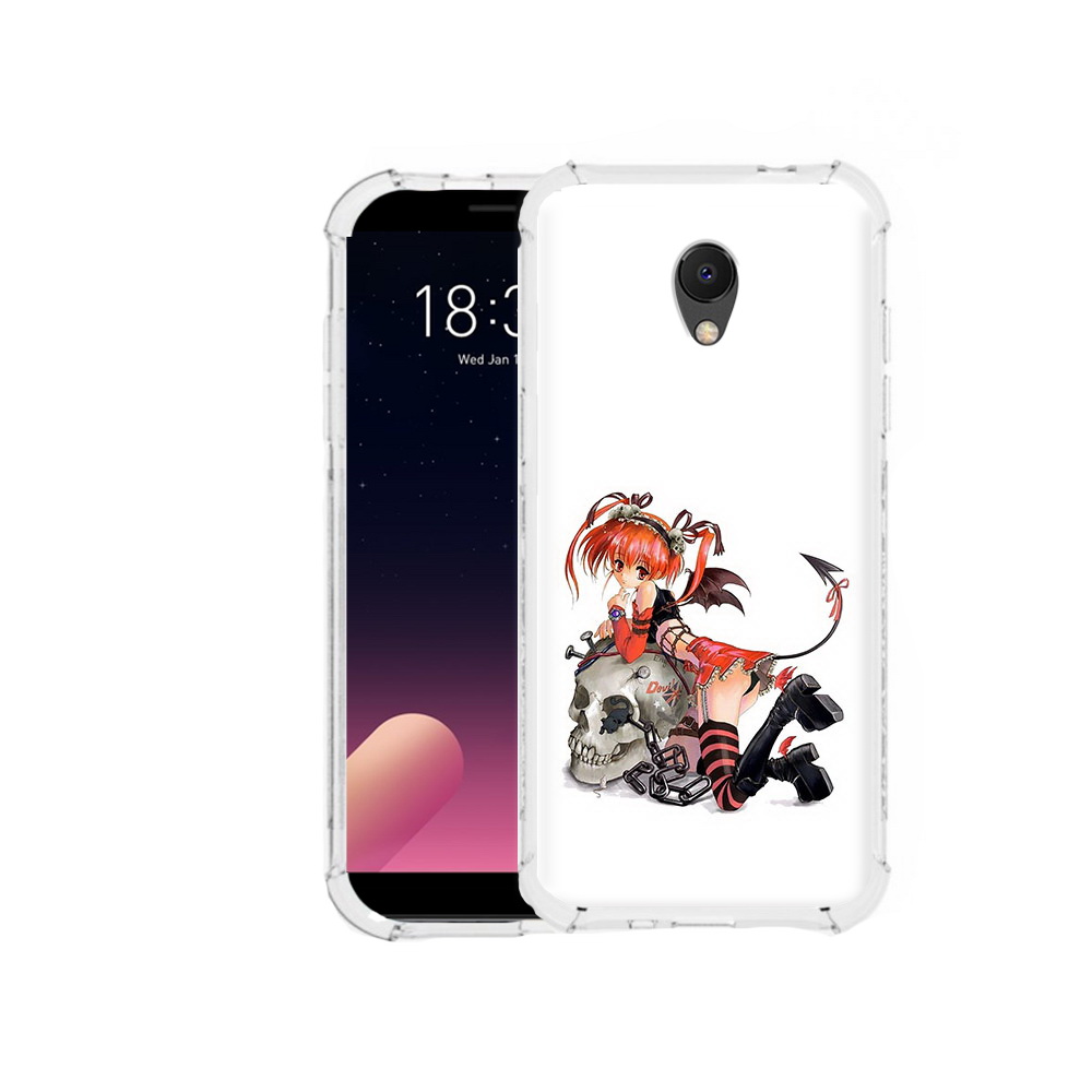 

Чехол MyPads Tocco для Meizu M6S аниме, Прозрачный, Tocco