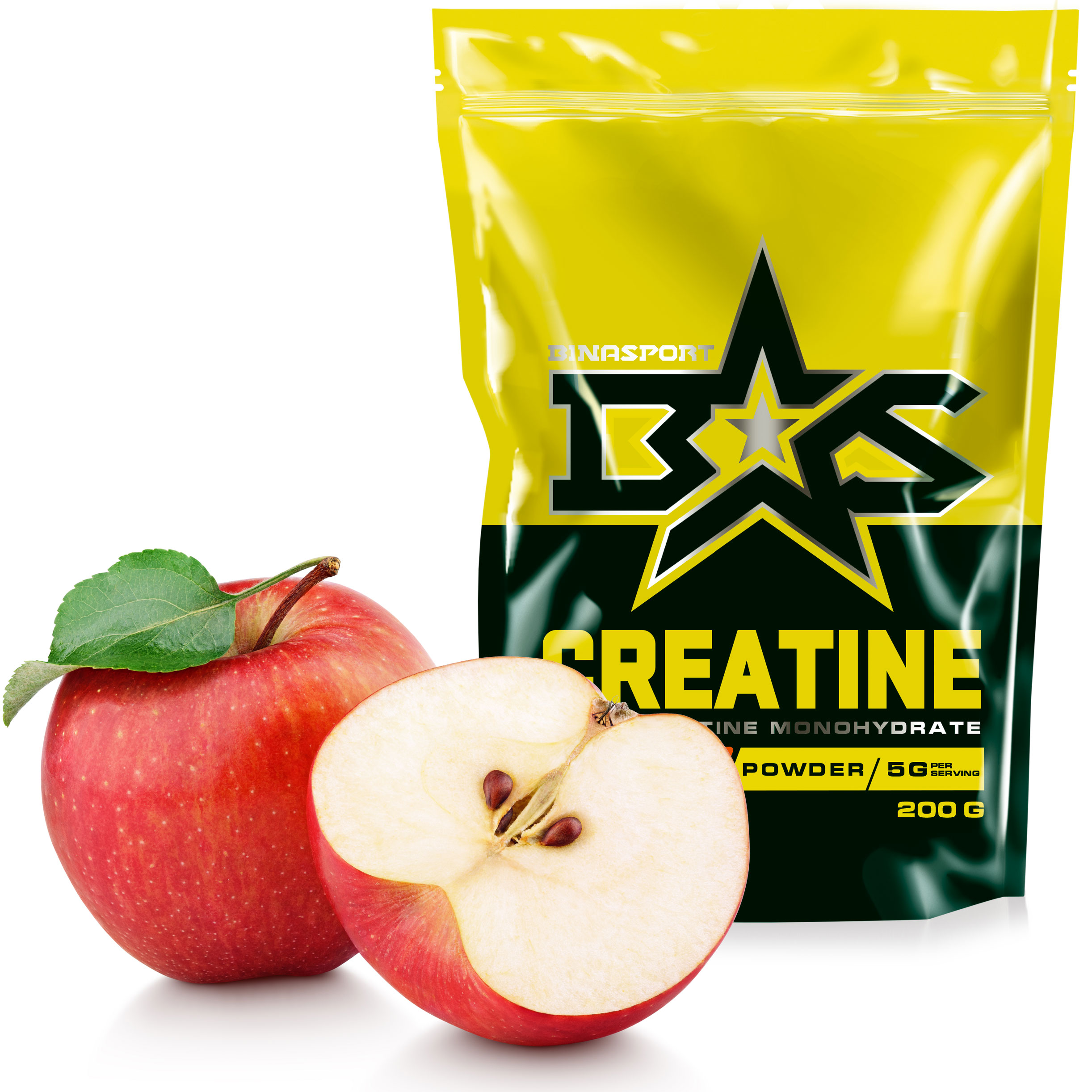 

Креатин Binasport Creatine, 200 г, apple, Creatine