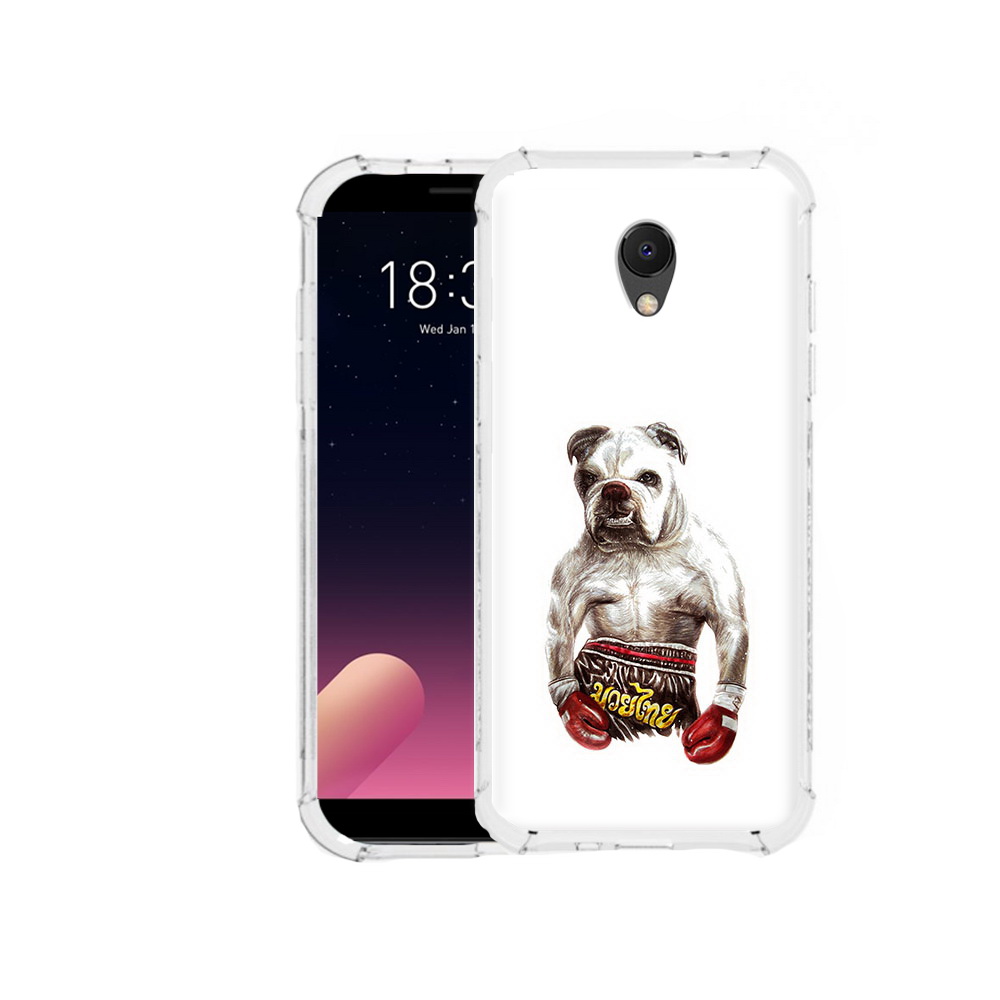 

Чехол MyPads Tocco для Meizu M6S боксер, Прозрачный, Tocco