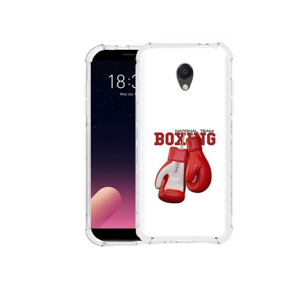 фото Чехол mypads tocco для meizu m6s боксерские перчатки