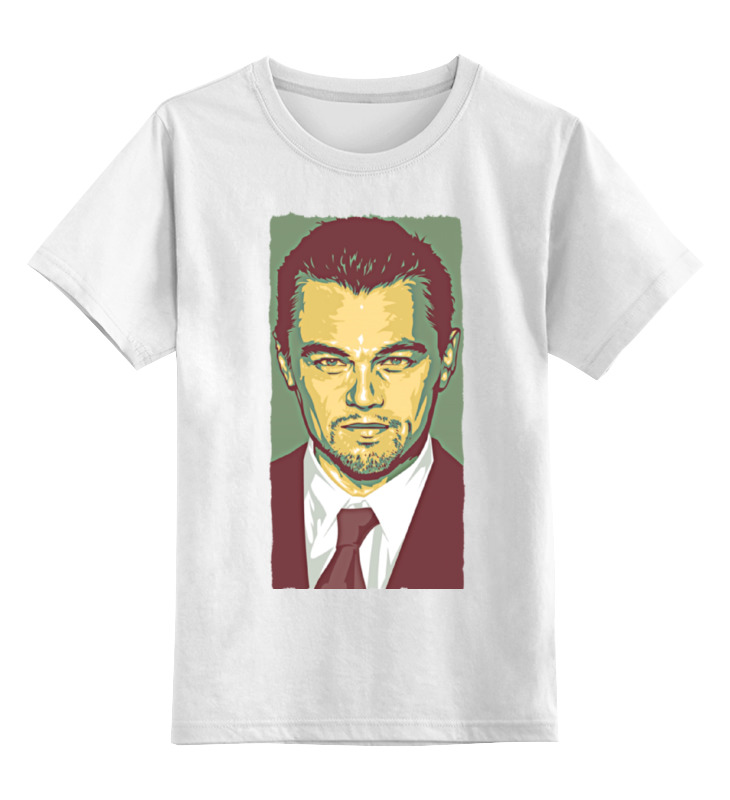 

Футболка детская Printio Leonardo dicaprio цв. белый р. 116, Leonardo dicaprio