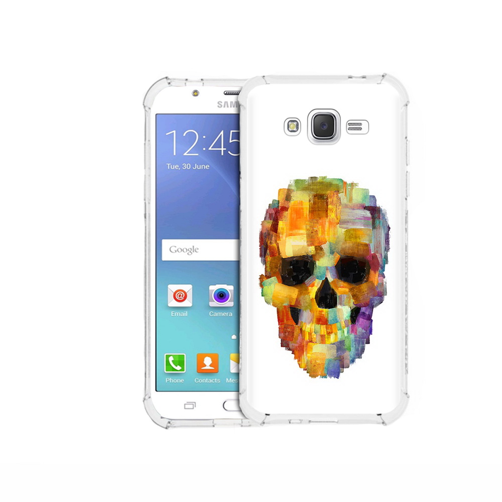 

Чехол MyPads Tocco для Samsung Galaxy J5 (2015) нарисованный череп (PT15272.579.516), Прозрачный, Tocco