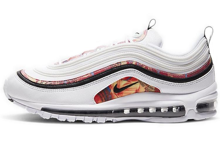 

Кроссовки унисекс Nike Air Max 97 White Red белые 40.5 EU, Белый, Air Max 97 White Red