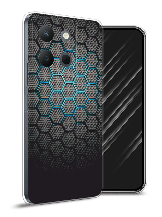 

Чехол Awog на Vivo Y36 4G "Бирюзовые соты", Бирюзовый;синий;черный, 269250-1