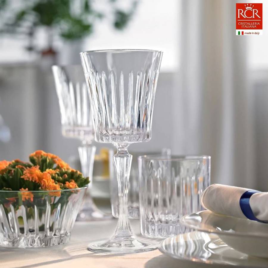 

Бокал для вина RCR Cristalleria Style TimeLess 230 мл 1 шт 81262004, Прозрачный