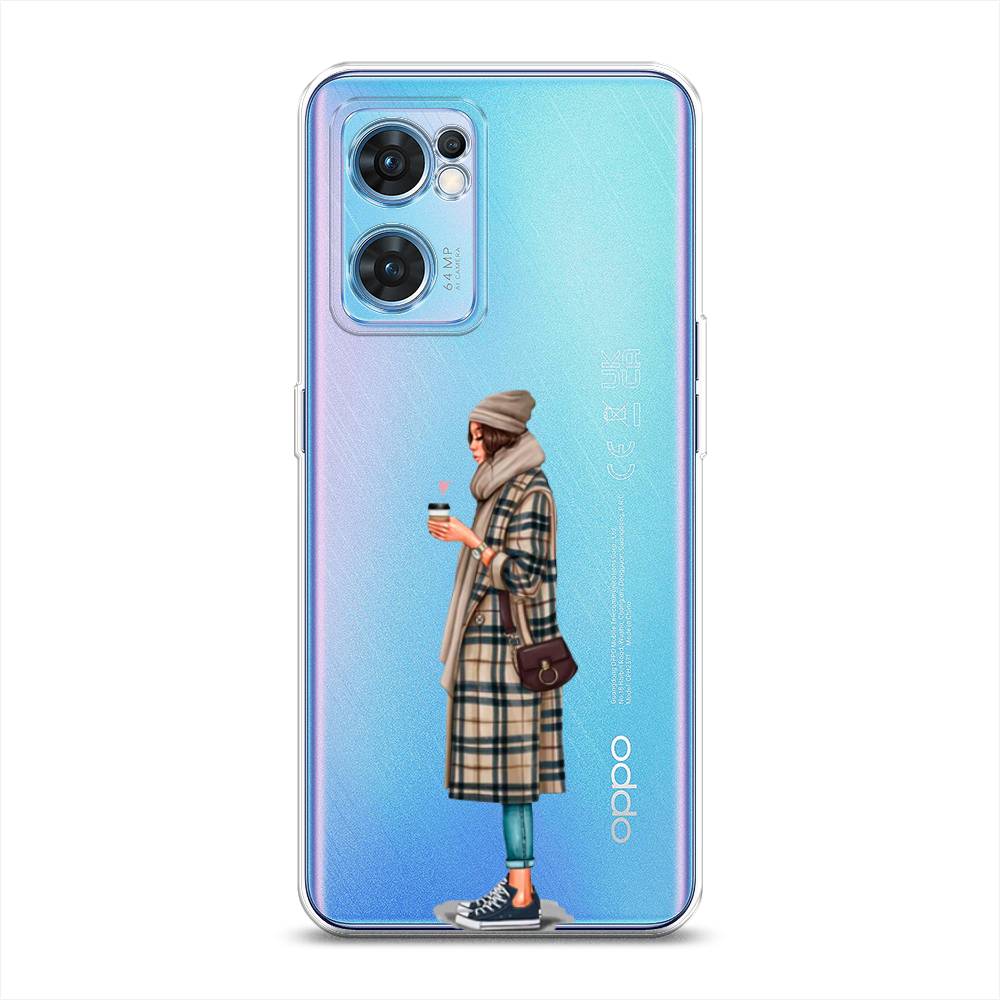 

Чехол на Oppo Find X5 Lite "Утренний кофе", Коричневый;бежевый, 259850-6