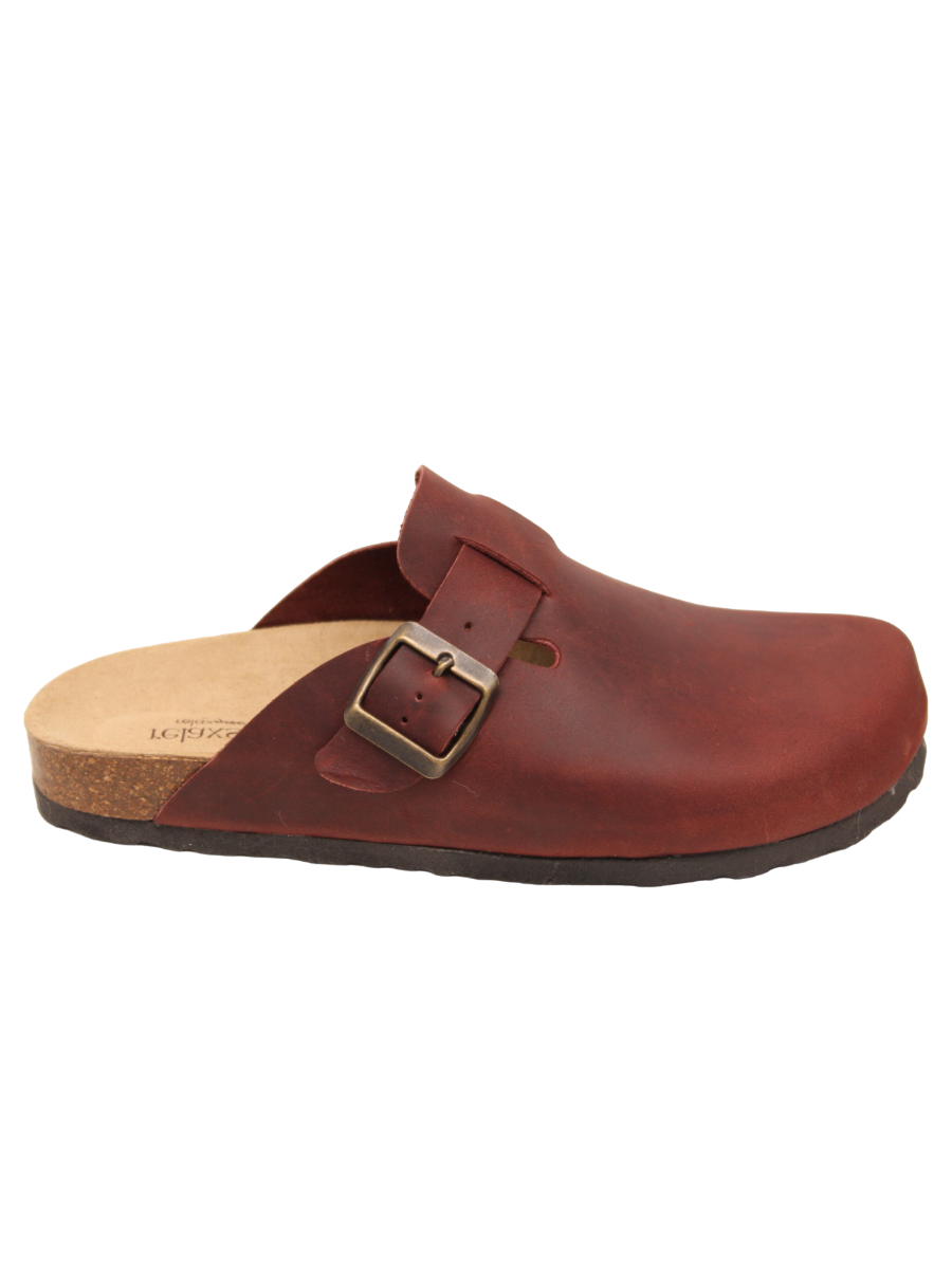 Сабо женские Relaxshoe Rustic Berry бордовые 37 RU