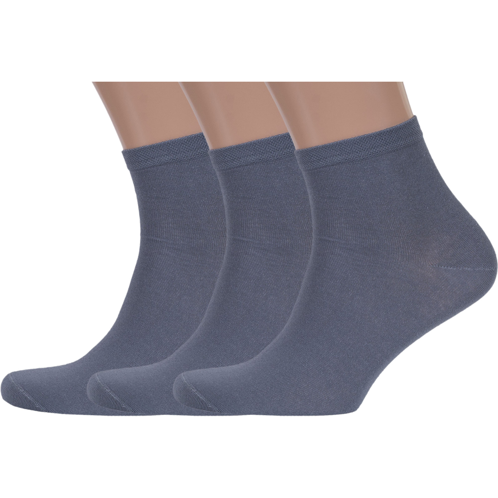 

Комплект носков мужских Rusocks 3-М-238 серых 27-29, 3 пары, Серый, 3-М-238