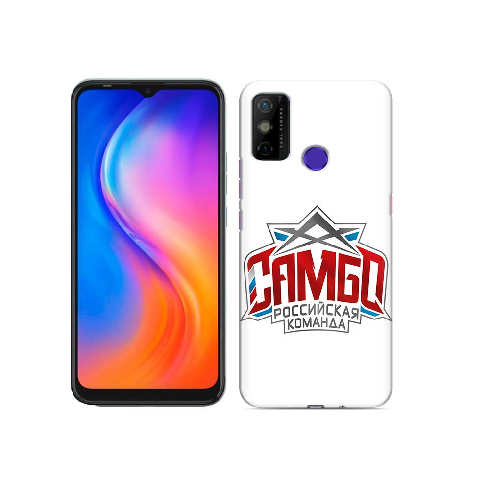 

Чехол MyPads Tocco для Tecno Spark 6 GO Самбо, Прозрачный, Tocco