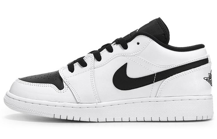 

Кеды унисекс Jordan Air Jordan 1 LOW BG белые 35.5 EU, Белый, Air Jordan 1 LOW BG