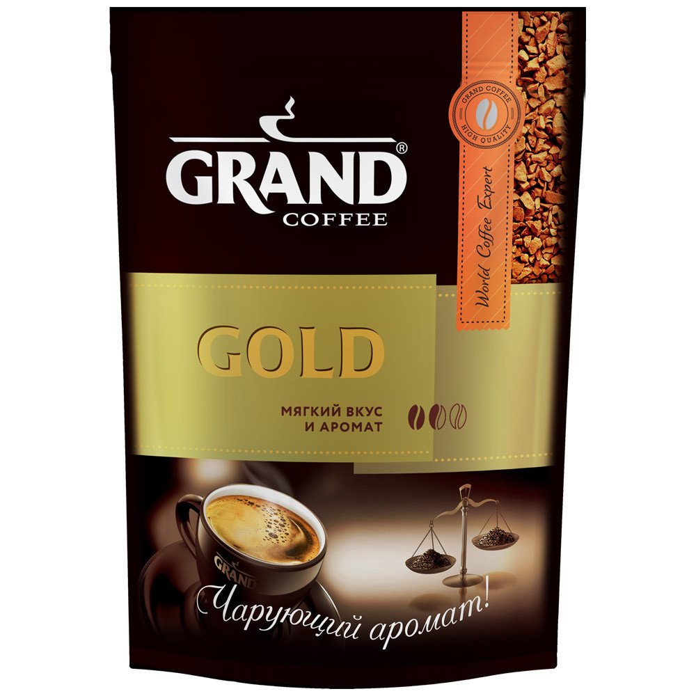 

Кофе Grand Gold растворимый сублимированный 75 г