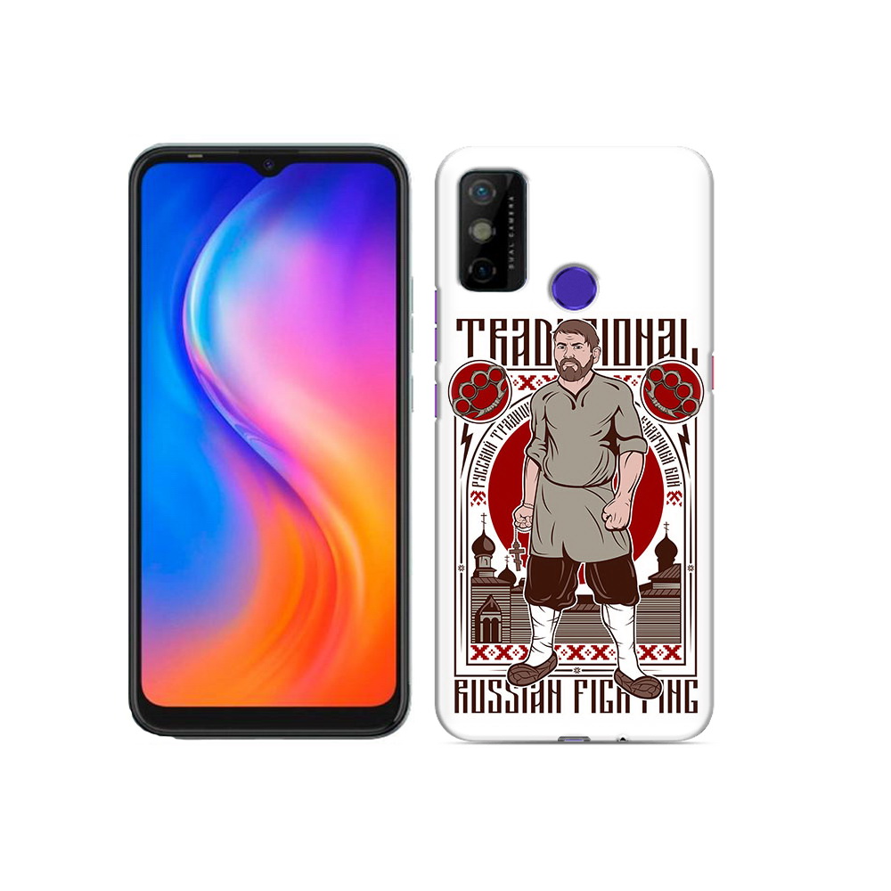 

Чехол MyPads Tocco для Tecno Spark 6 GO Традициональный мужчина, Прозрачный, Tocco