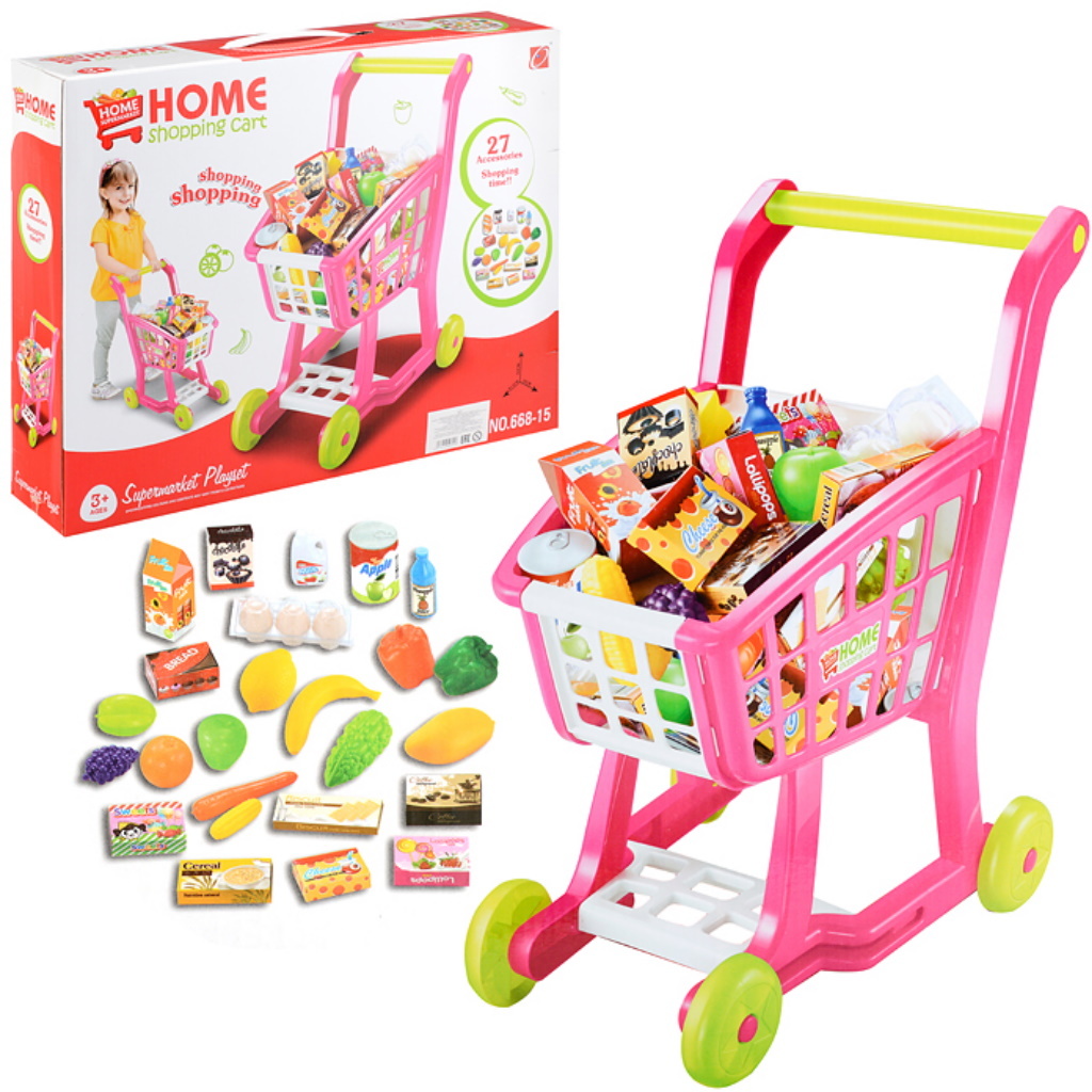 

Игровой набор Играем Вместе Тележка с продуктами 668-15