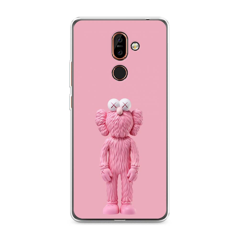 

Чехол на Nokia 7 Plus "KAWS pink doll", 121050-4