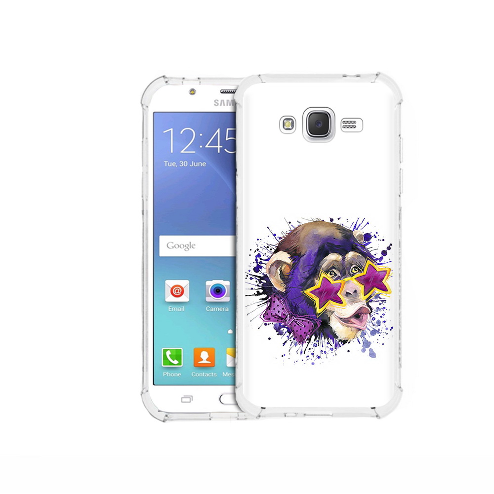 

Чехол MyPads Tocco для Samsung Galaxy J5 (2015) обезьяна в очках (PT15272.579.524), Прозрачный, Tocco