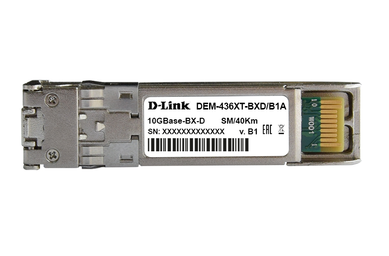 Трансивер SFP+ D-Link 10Giga 436XT-BXD/40KM/B1A