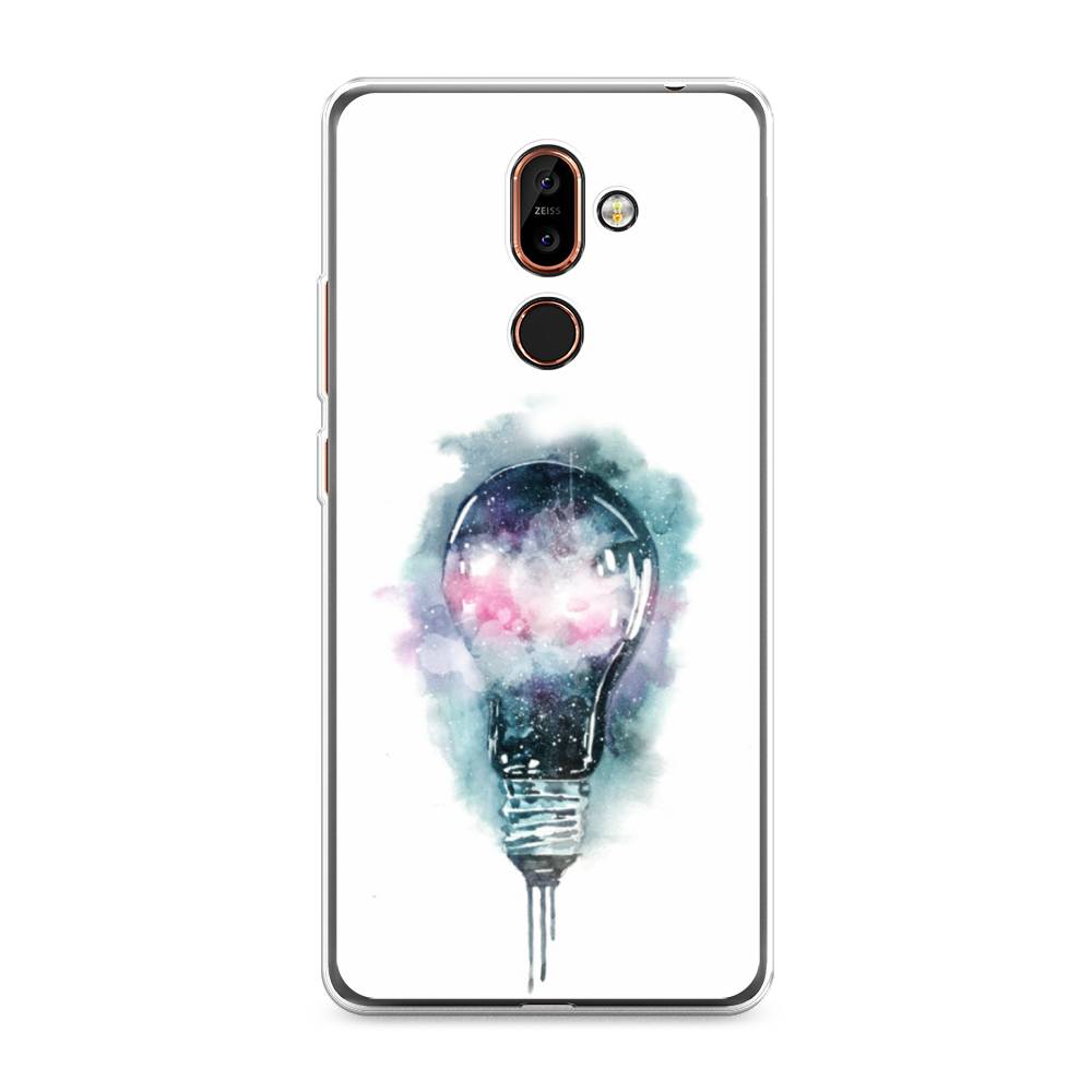 

Чехол на Nokia 7 Plus "Волшебная лампа", Белый;серый, 121050-4