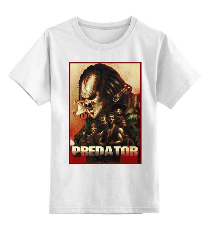 

Футболка детская Printio Predator цв. белый р. 116, Predator