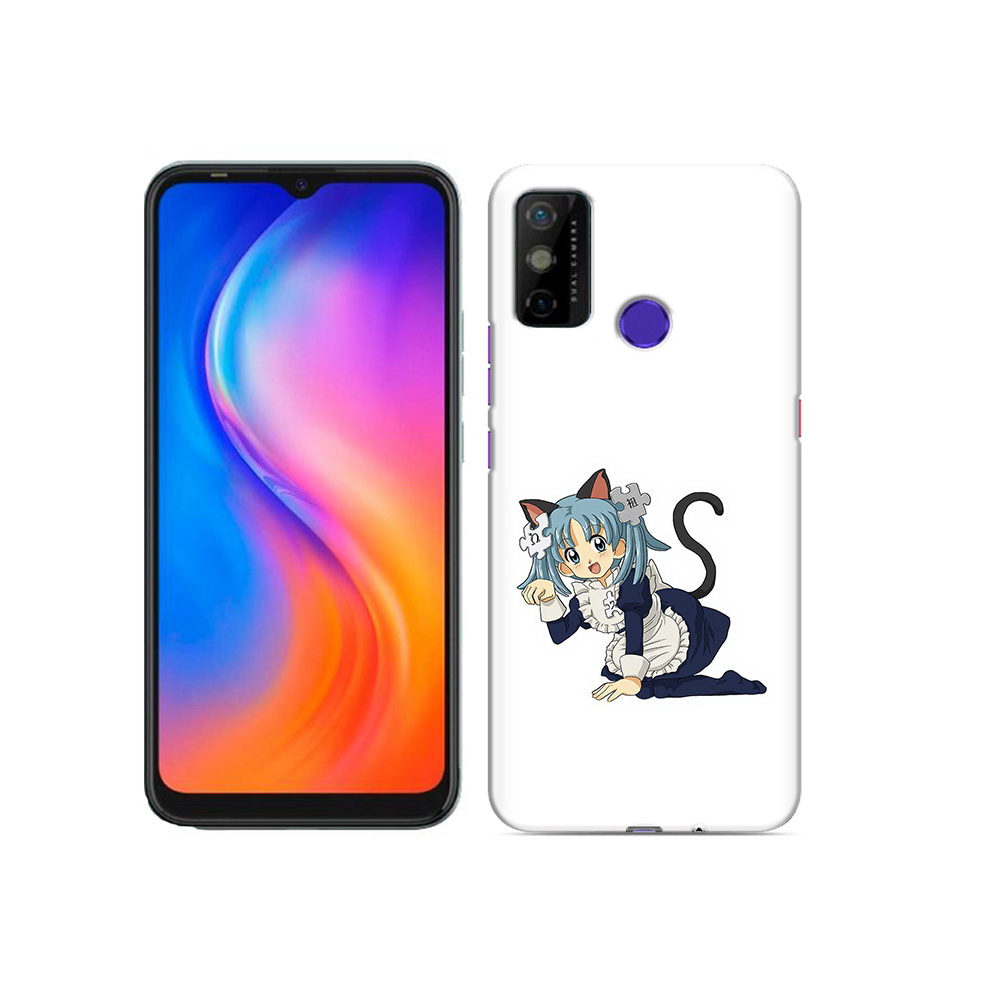 

Чехол MyPads Tocco для Tecno Spark 6 GO аниме3, Прозрачный, Tocco