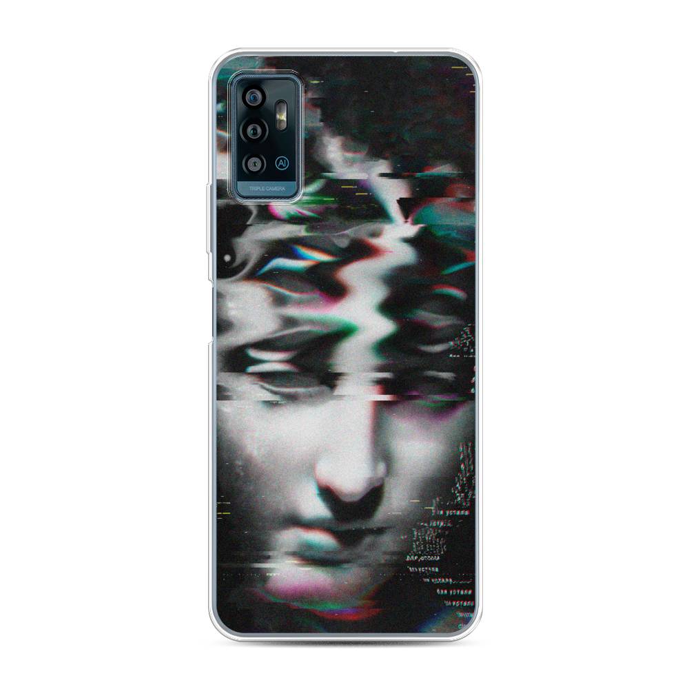 

Чехол Awog на ZTE Blade A71 / ЗТЕ Блэйд A71 "Glitch Art", Разноцветный, 134450-9