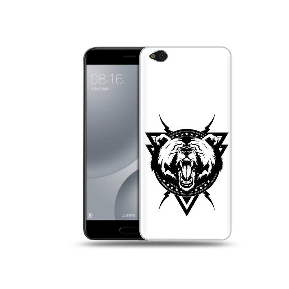 

Чехол MyPads Tocco для Xiaomi Mi 5C медведь в треугольнике (PT61938.328.464), Прозрачный, Tocco