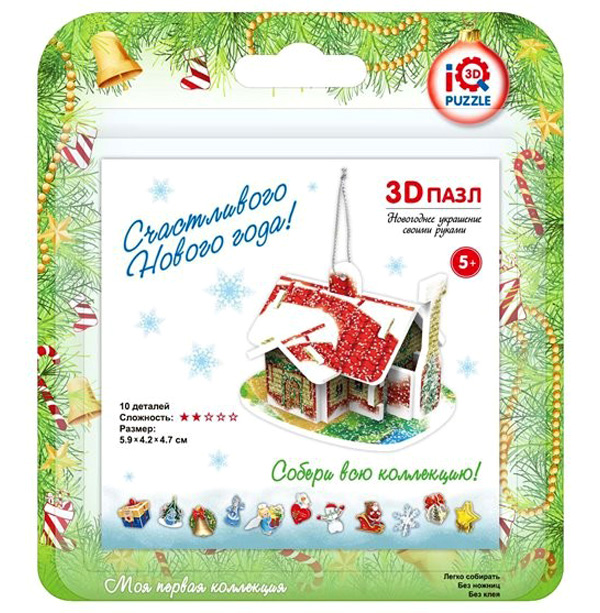 

3D-пазл Iq 3D Puzzle 10 деталей
