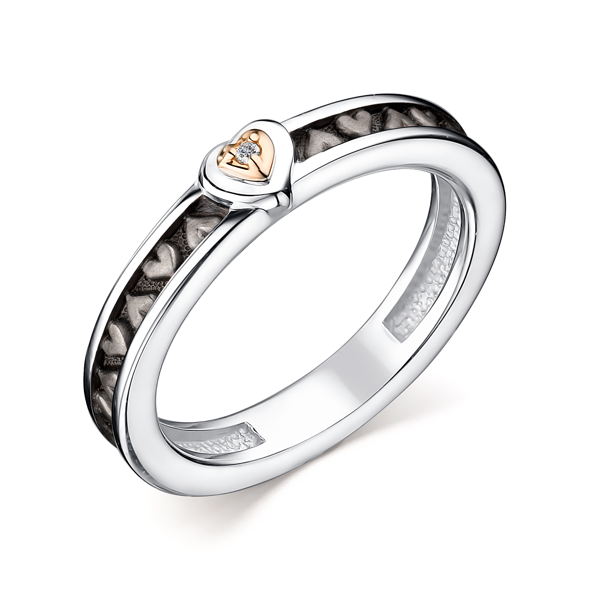 

Кольцо из серебра с бриллиантом р.18 АЛЬКОР 01-2391/000Б-17, 01-2391/000Б-17