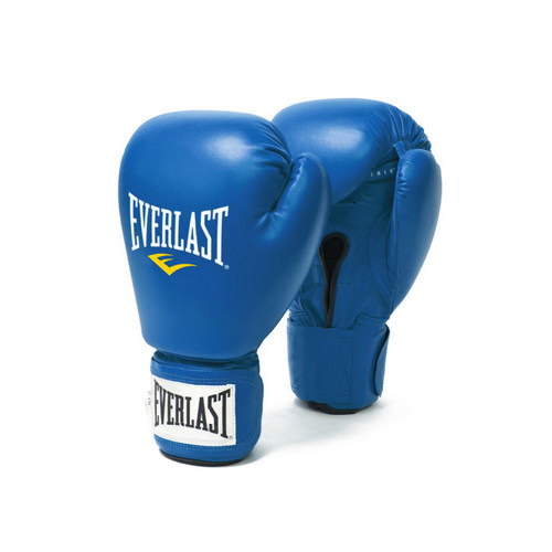 Перчатки для любительского бокса Amateur Cometition PU Blue 10 oz