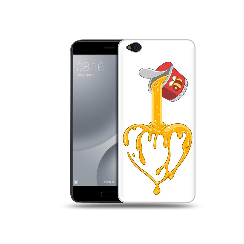 

Чехол MyPads Tocco для Xiaomi Mi 5C медовое сердце (PT61938.328.471), Прозрачный, Tocco