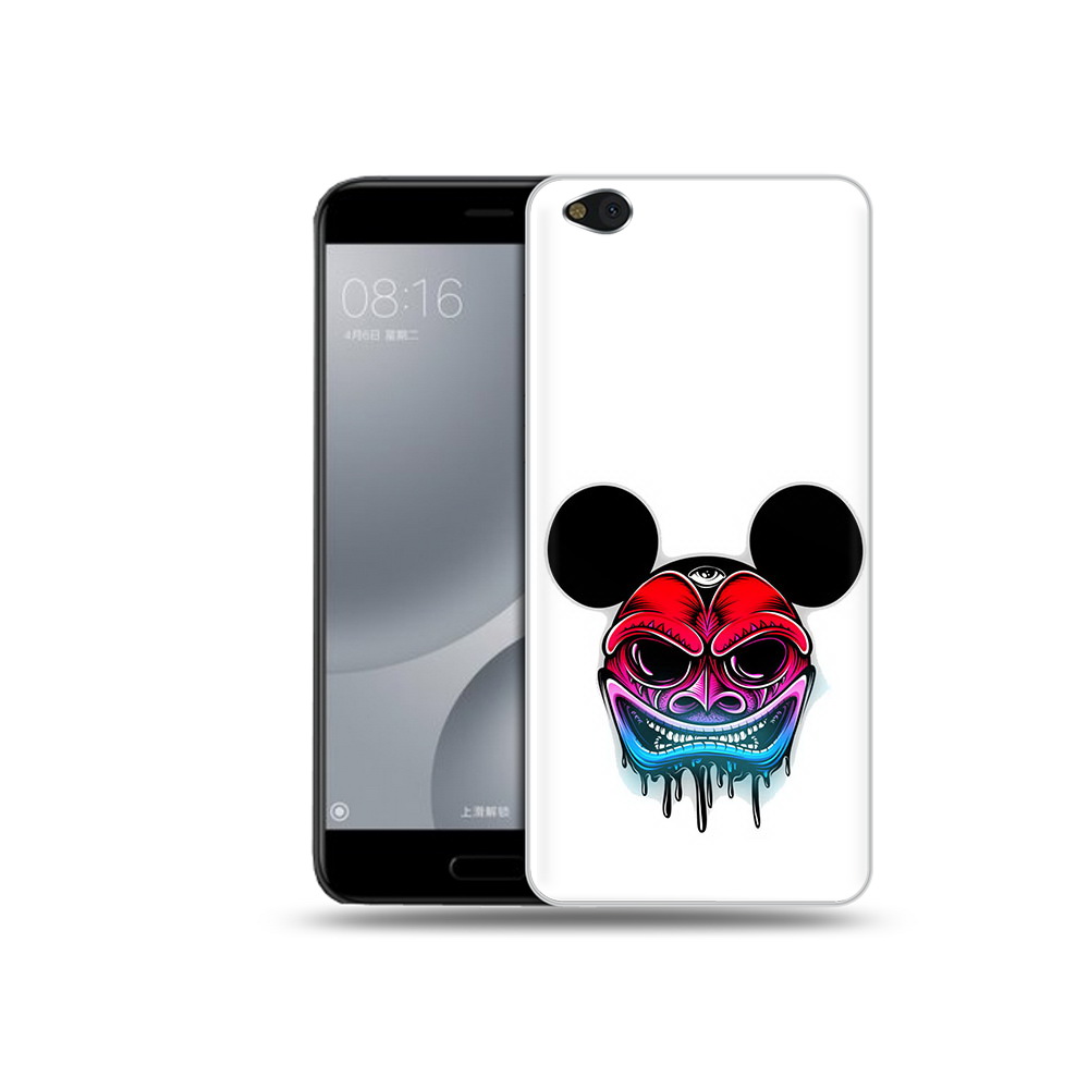 

Чехол MyPads Tocco для Xiaomi Mi 5C микки в маске (PT61938.328.473), Прозрачный, Tocco