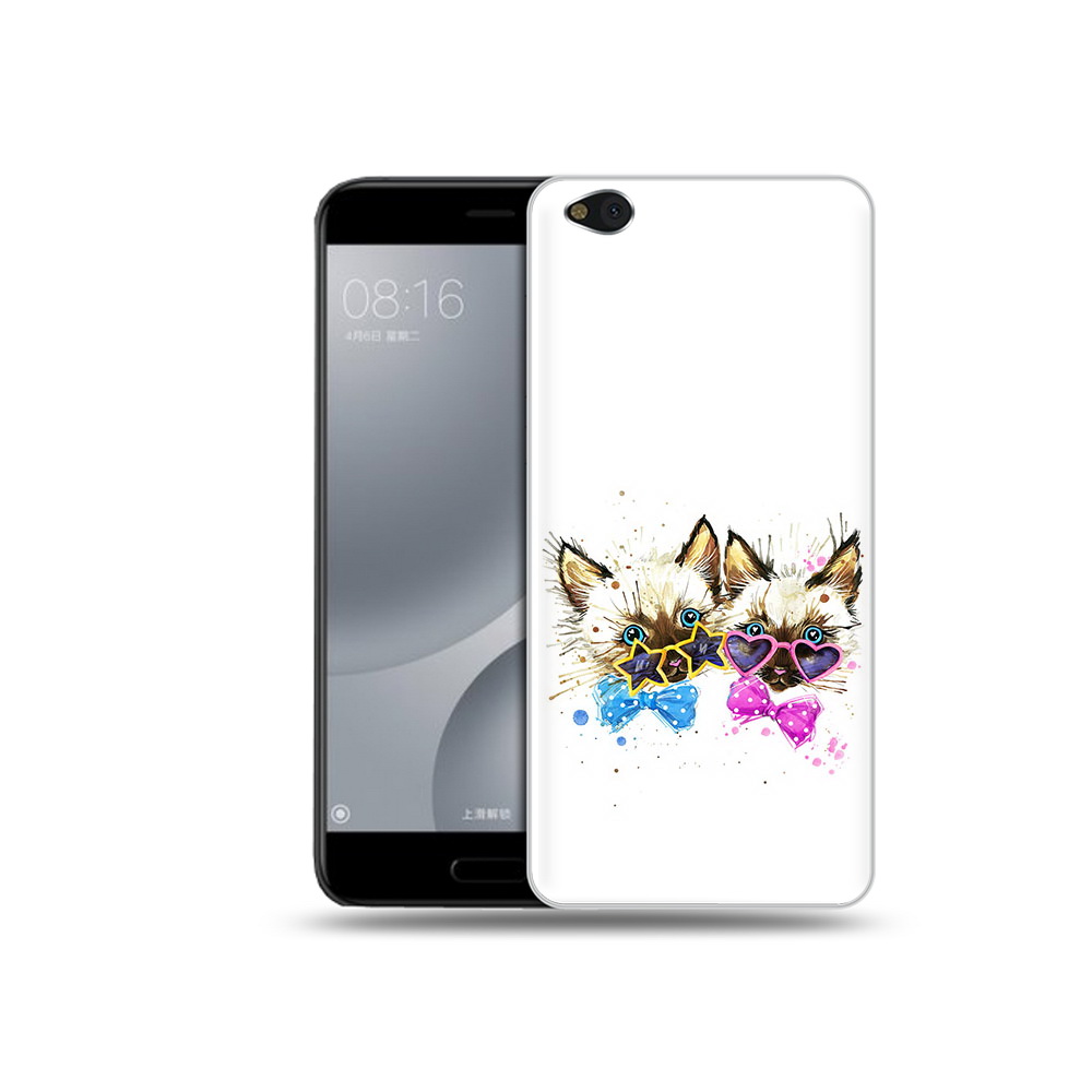 

Чехол MyPads Tocco для Xiaomi Mi 5C милые котята (PT61938.328.474), Прозрачный, Tocco