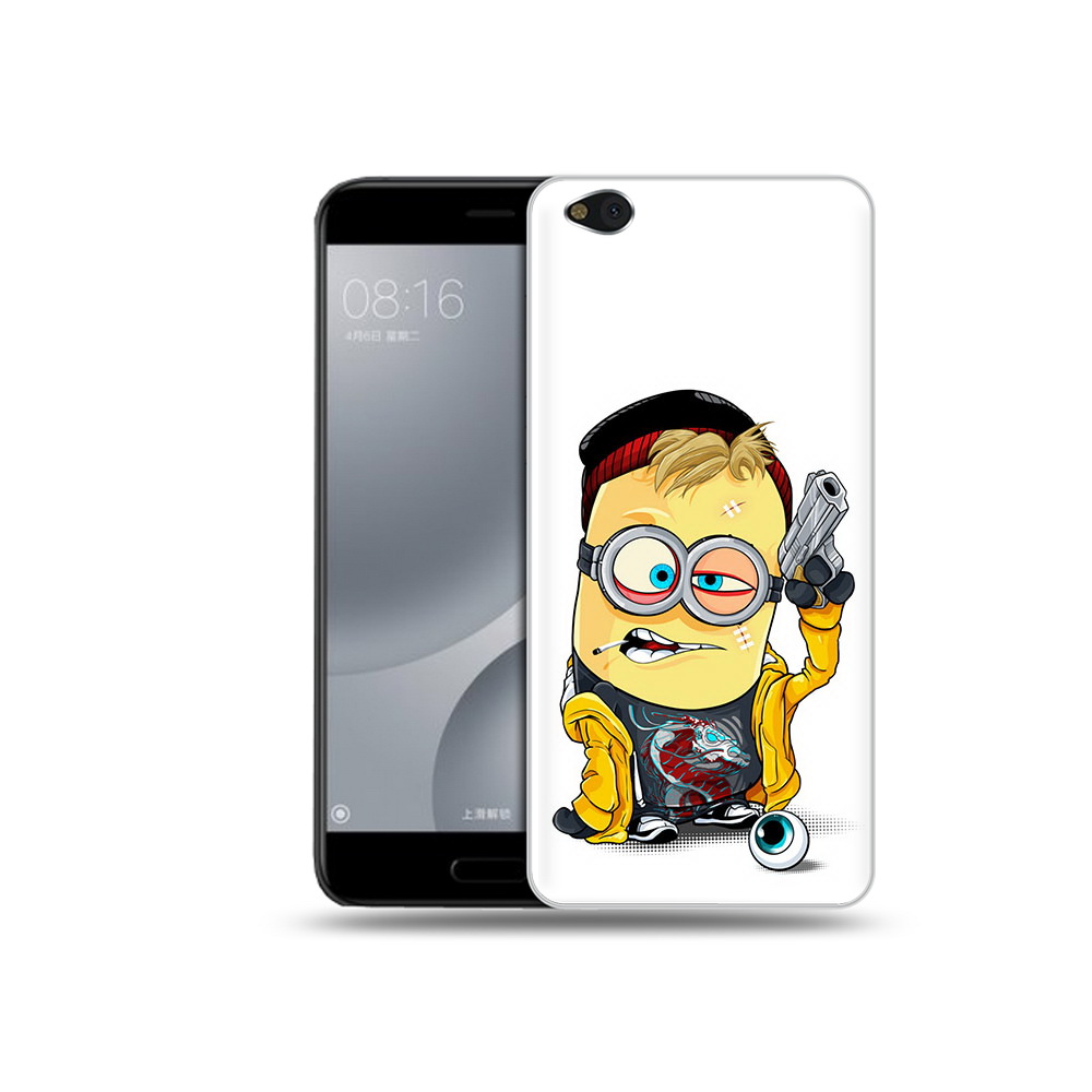 

Чехол MyPads Tocco для Xiaomi Mi 5C миньон бандит (PT61938.328.475), Прозрачный, Tocco