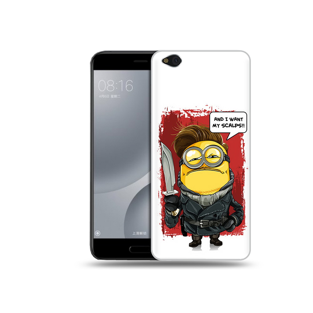 

Чехол MyPads Tocco для Xiaomi Mi 5C миньон убийца (PT61938.328.477), Прозрачный, Tocco