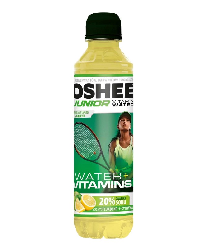 Вода витаминизированная Oshee Junior Яблоко Лимон, 0,555 л х 6 шт