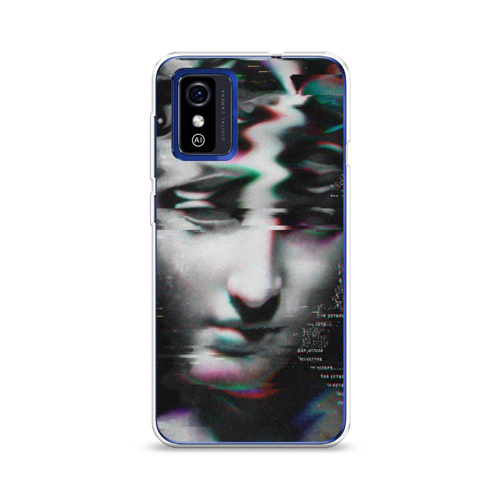 

Чехол Awog на ZTE Blade L9 / ЗТЕ Блэйд L9 "Glitch Art", Разноцветный, 135250-9