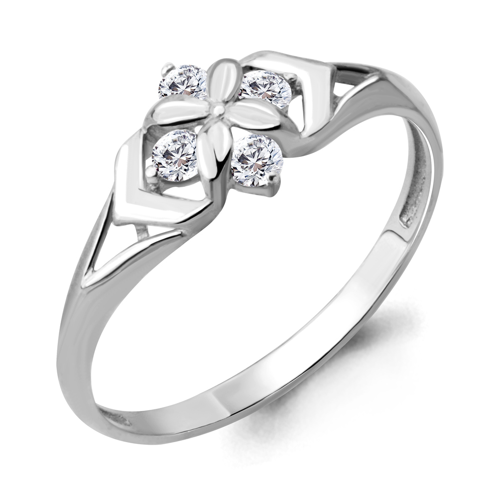 

Кольцо из серебра р. 18 AQUAMARINE 68286А_925_р, 68286А_925_р