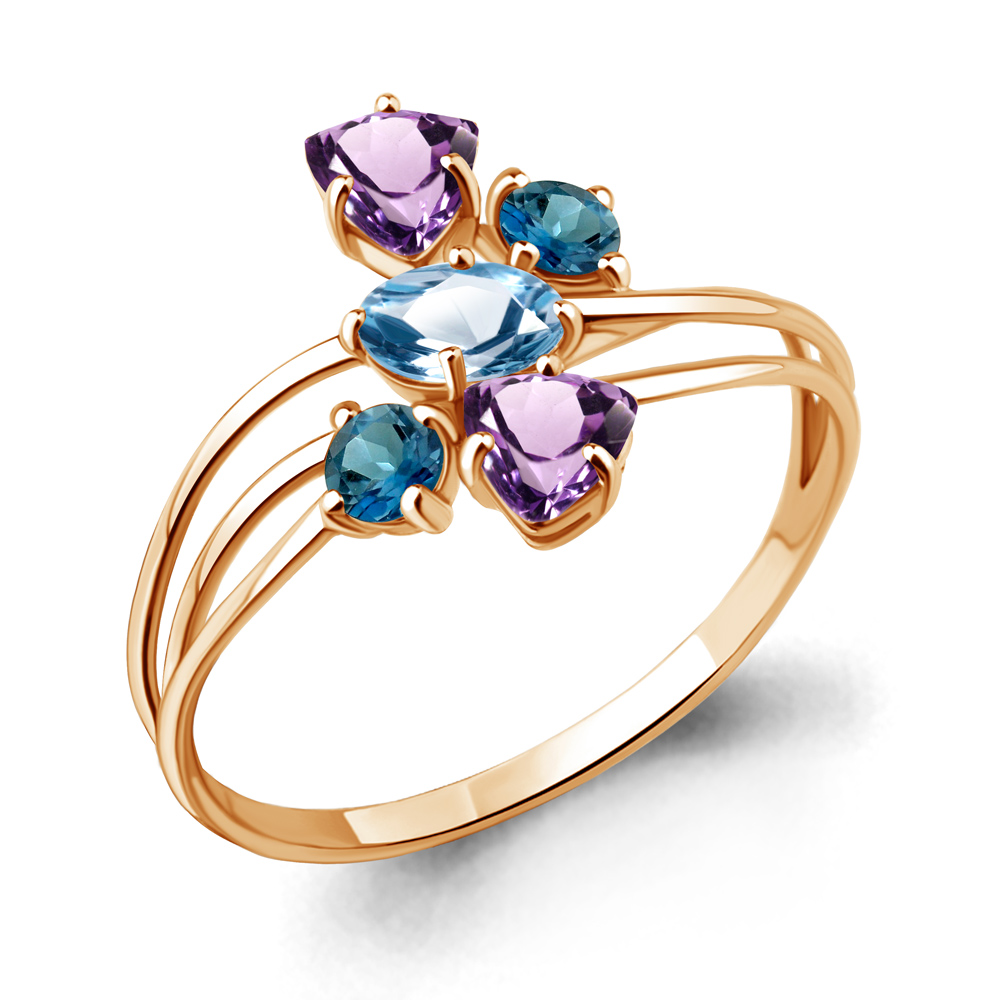 

Кольцо из золота р. , AQUAMARINE 6562742_585_кз, 6562742_585_кз