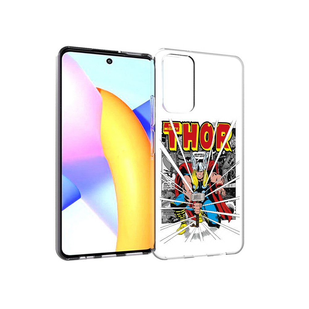 Чехол MyPads Tocco для Huawei Honor 10 X Lite тор рисунок