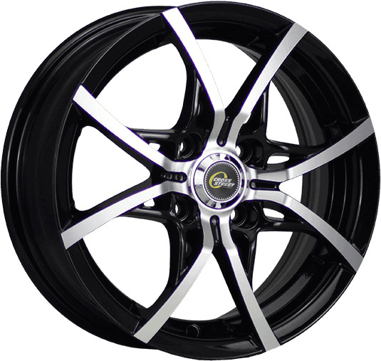 

Колесный диск Cross Street Y5314 bkf 6x15/4x100 D60.1 ET40