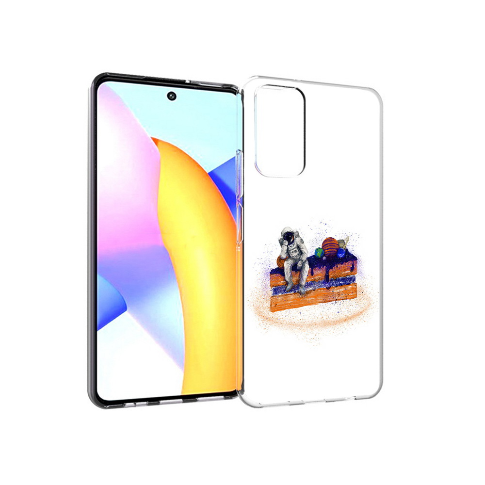 

Чехол MyPads Tocco для Huawei Honor 10 X Lite торт с планетами, Прозрачный, Tocco
