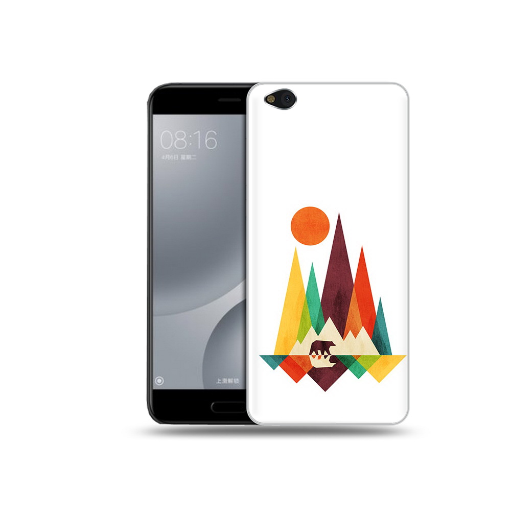 

Чехол MyPads Tocco для Xiaomi Mi 5C нарисованные горы с медведем (PT61938.328.506), Прозрачный, Tocco